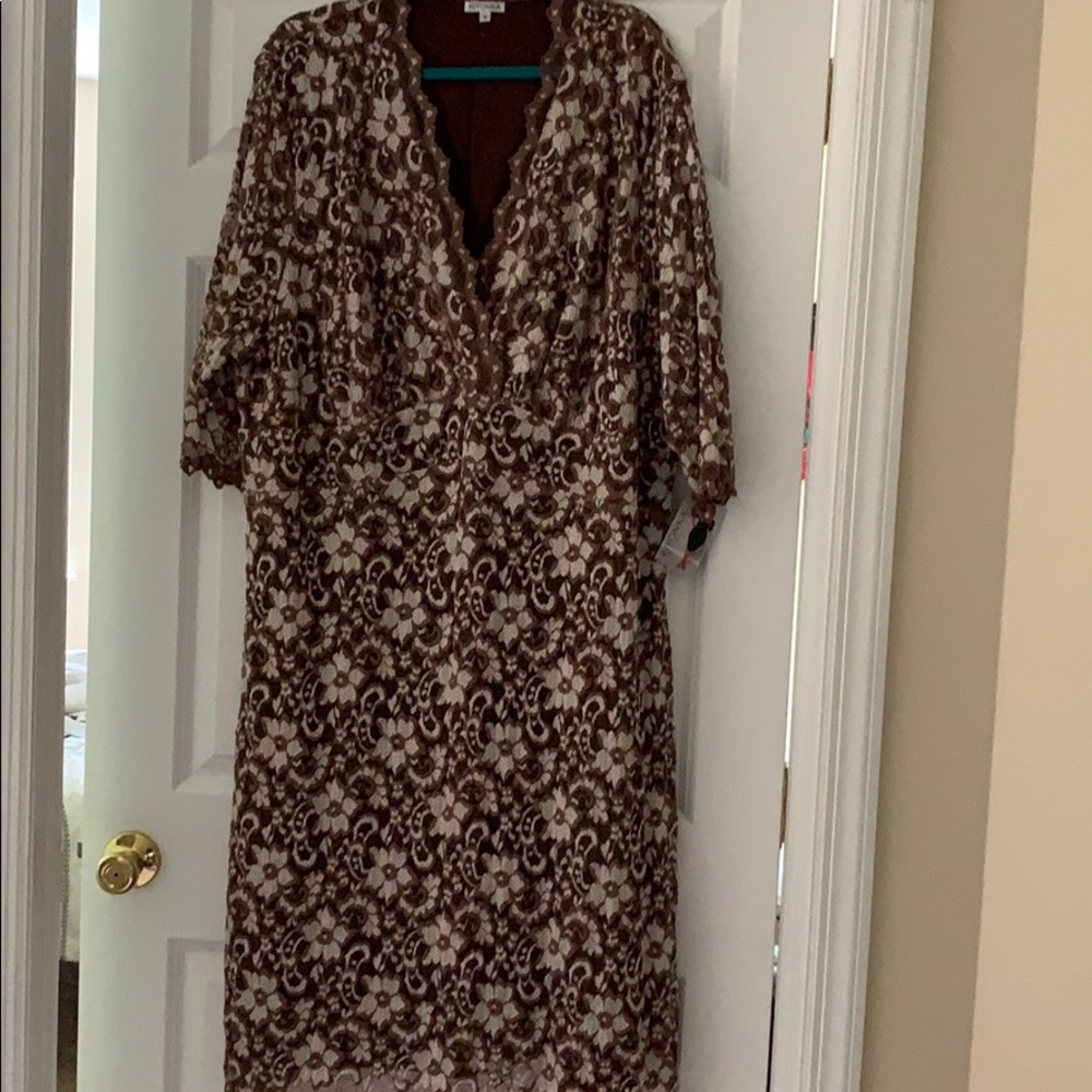 Kiyonna Boudoir Lace Dress Plus Size, NWT, 5x